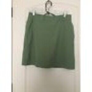 Nike Golf Women's Green Athletic Active Skirt Skort Attached Under Shorts Size 4